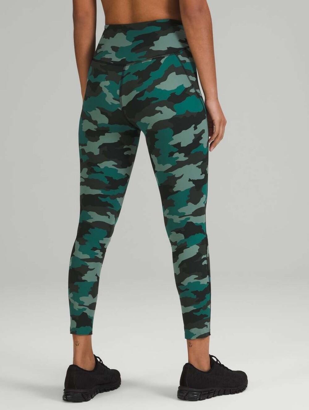 Lululemon Base Pace High-Rise Running Tight 25"Heritage 365 Camo Tidewater Teal